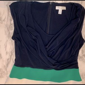 Dress Barn Dress Color Block Size 6